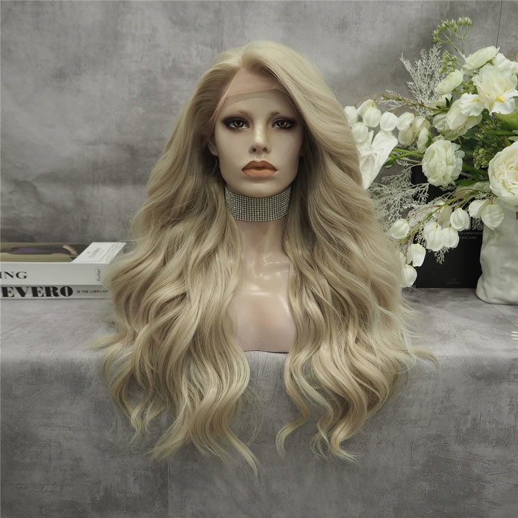 N15-2191 synthetic lace front wig